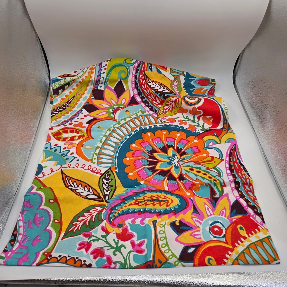 Bohemian Paisley Floral Multi-Color Pillowcase lot of 6 20x30 Polyester Home L4 - Picture 8 of 16
